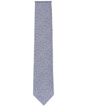 Michael Kors Mens Ditsy Floral Neck Tie Silver/Pink