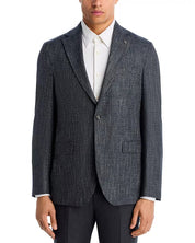 Jack Victor Mens Regular fit Wool Sport Coat Blazer 42 R Gray Solid