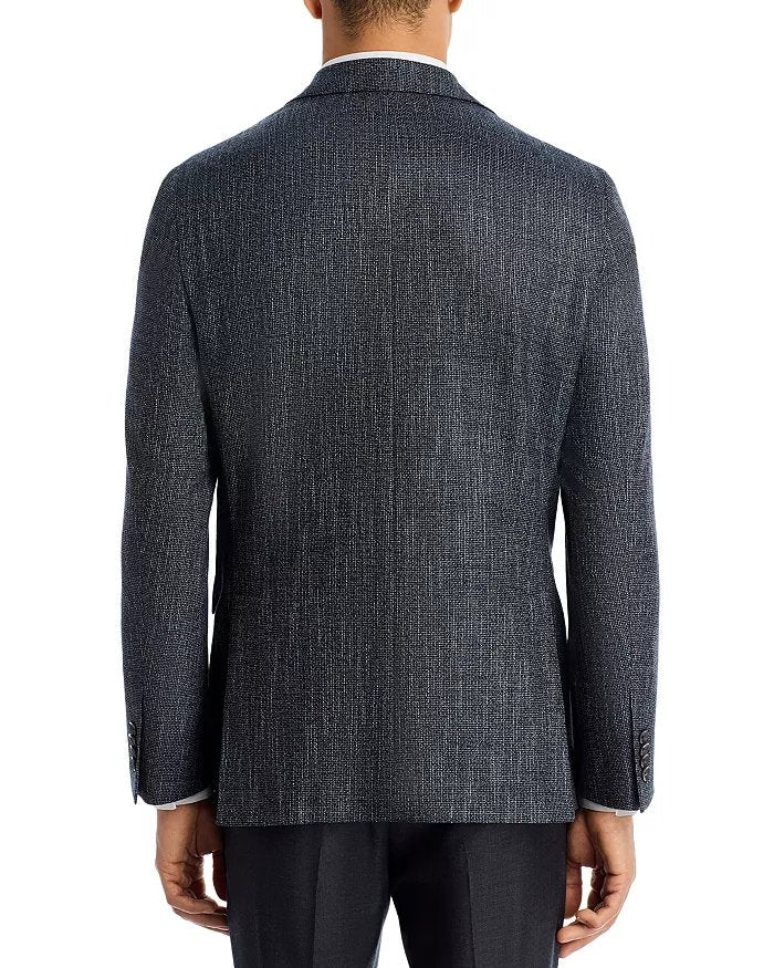 Jack Victor Mens Regular fit Wool Sport Coat Blazer 44 R Gray Solid