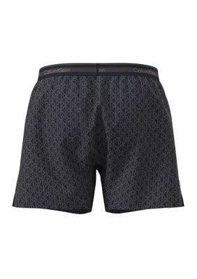 Calvin Klein Mens Cotton Striped Boxers Bijou XL