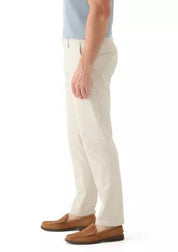 Kenneth Cole Mens Slim fit Dress Pants Knit 30 / 32 Beige Solid