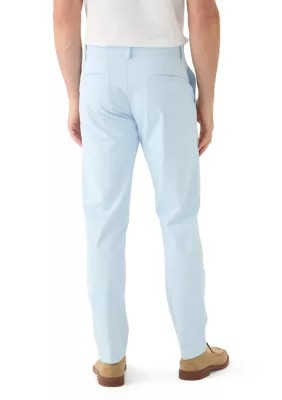 Kenneth Cole Mens Slim fit Dress Pants 36 / 32 Light Blue Solid Stretch