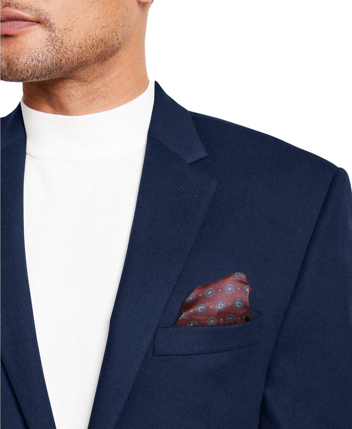 Lauren Ralph Lauren Men's Classic-Fit Solid Sport Coat Suit Jacket Navy 42R