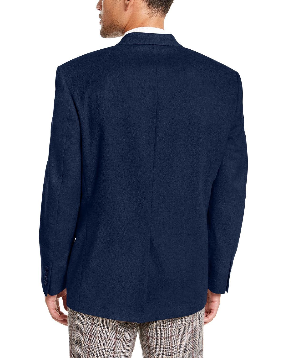 Lauren Ralph Lauren Men's Classic-Fit Solid Sport Coat Suit Jacket Navy 42R