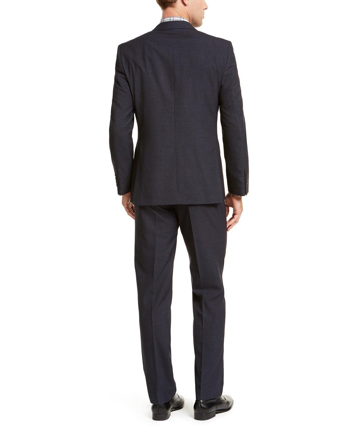 Nautica Mens Modern-Fit Active Stretch Navy Suit Jacket  36R