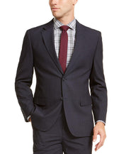 Nautica Mens Modern-Fit Active Stretch Navy Suit Jacket  36R