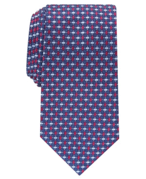 Perry Ellis Men Regular fit Tie Necktie One Size Red Hillern NeatGeometric