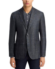 The Men's Store At Bloomingdale's Mens Regular fit Sport Coat Blazer 48 R Grey