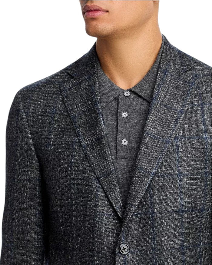 The Men's Store At Bloomingdale's Mens Regular fit Sport Coat Blazer 48 R Grey