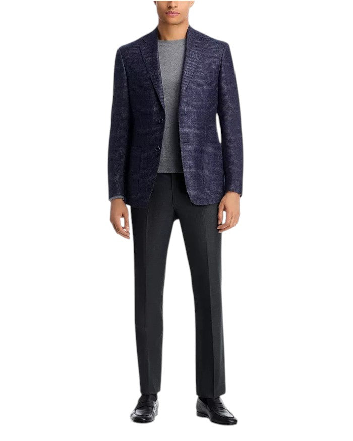 The Men's Store At Bloomingdale's Mens Regular fit Sport Coat Blazer 48 R Purple