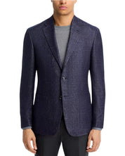 The Men's Store At Bloomingdale's Mens Regular fit Sport Coat Blazer 48 R Purple
