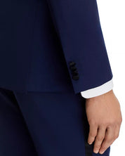 Hugo Boss Mens Shawl Collar Slim Fit Tuxedo Dinner Jacket 40 S Navy Blue