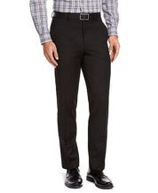 Izod Mens Classic fit Dress Pants 34 / 30 Black Solid