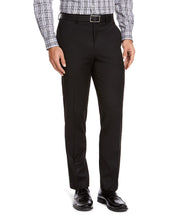Izod Mens Classic fit Dress Pants 30 / 30 Black Solid