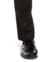 Izod Mens Classic fit Dress Pants 38 / 34 Black Solid