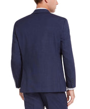 Izod Mens Classic fit Suit Jacket Blazer 40 S Navy Blue Solid