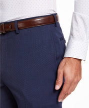 Izod Mens Classic fit Dress Pants 38 / 32 Navy Blue Solid