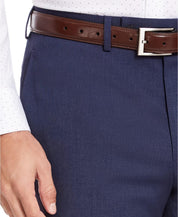 Izod Mens Classic fit Dress Pants 38 / 32 Navy Blue Solid