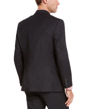 Izod Mens Classic fit Suit Jacket Blazer 42 R Dark Grey Solid