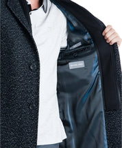 Michael Kors Mens Slim fit Overcoat Coat 36 S Black
