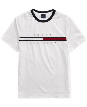 Tommy Hilfiger Adaptive Men's Tino T-Shirt Small Magnetic Closure at Shoulders