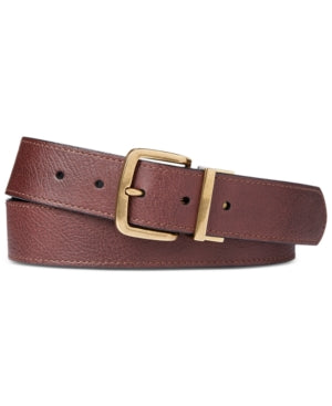Polo Ralph Lauren Reversible Leather Belt Men's Belt Black Brown 38