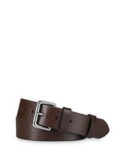 Polo Ralph Lauren Men's Leather Roller-Buckle Belt Size 34 Brown