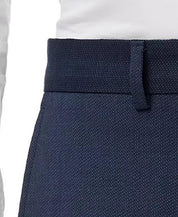 AX Armani Exchange Mens Slim Fit Navy Birdseye Dress Pants 34 x 30
