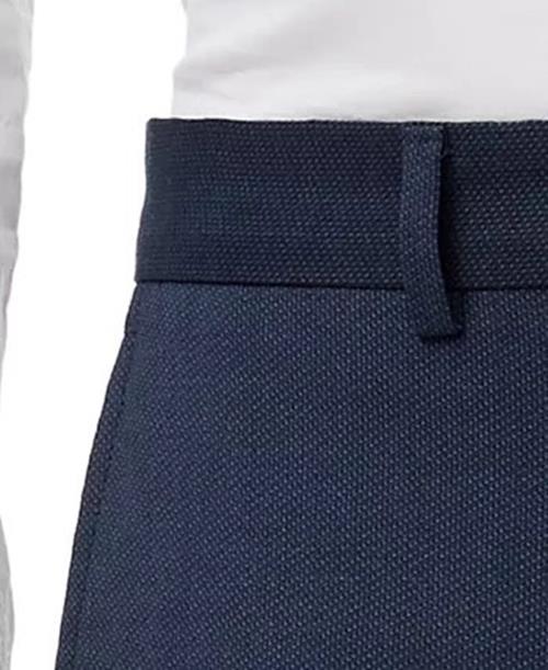 AX Armani Exchange Men's Slim-Fit Navy Birdseye Dress Suit Pants 36 x 30 Blue