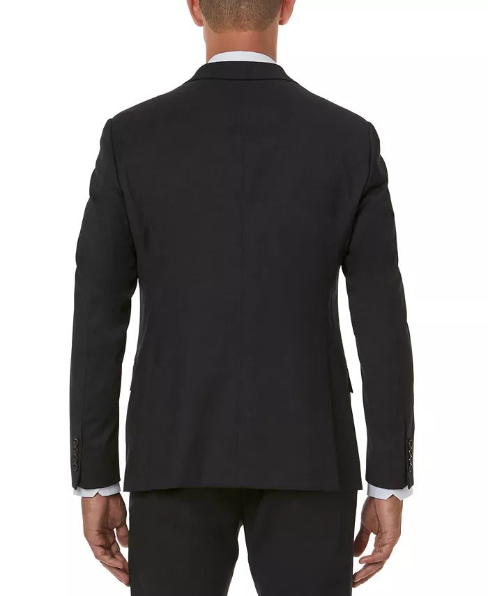 AX Armani Exchange Mens Slim Fit Solid Sport Coat Blazer Grey 44R