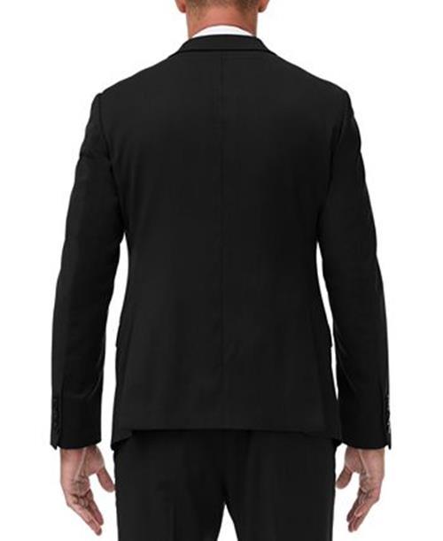 AX Armani Exchange Menss Slim fit Suit Jacket Blazer 40 R Black Solid