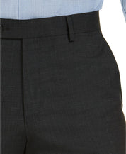 Tommy Hilfiger Mens Modern fit Dress Pants 42 / 30 Black Solid Stretch