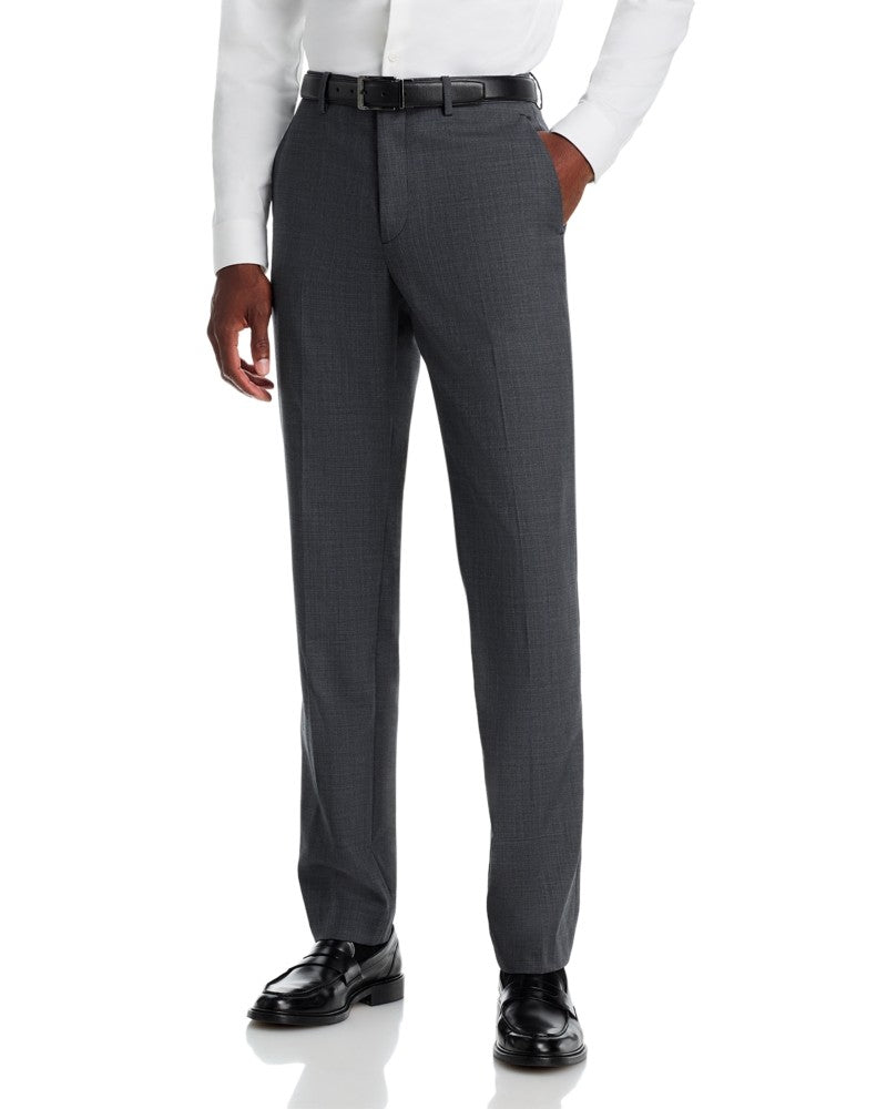 Theory Mens Slim fit Dress Pants 38 / 34 Charcoal Grey Solid Stretch