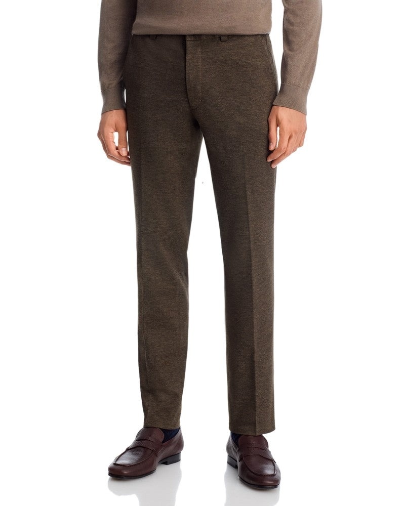 Hugo Boss Mens Extra-Slim fit Dress Pants 32 / 31 Brown Solid