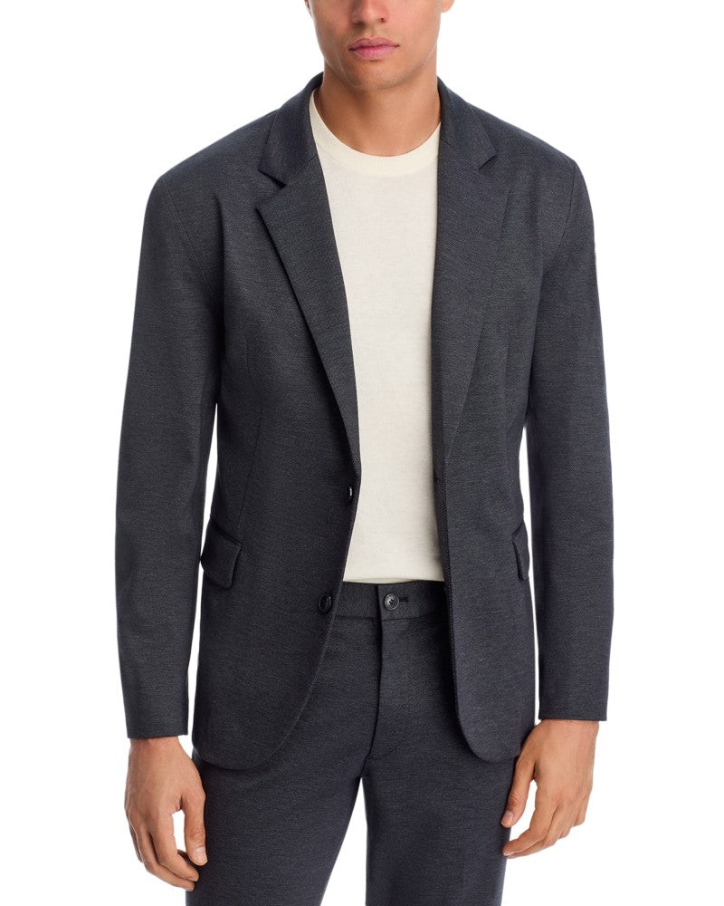 Hugo Boss Mens Extra-Slim fit Anton Suit Jacket Blazer 38 R Charcoal Grey