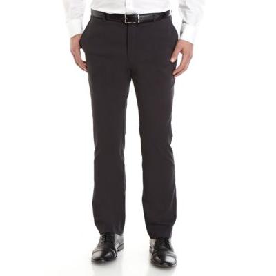 Tommy Hilfiger Mens Modern fit Dress Pants 30 / 32 Grey Solid Stretch