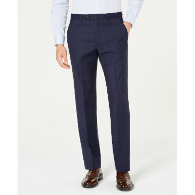 Lauren Ralph Lauren Mens Classic fit Wool Dress Pants 38 / 30 Blue Plaid