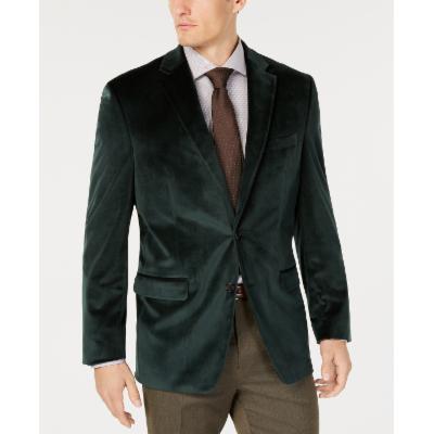 Lauren Ralph Lauren Velvet Sport Coat Hunter Green 50L
