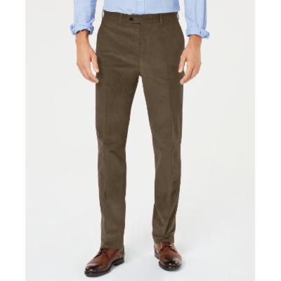 Lauren Ralph Lauren Mens Classic fit Cotton Dress Pants Corduroy 44 / 30 Camel