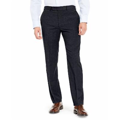 Lauren Ralph Lauren Mens Classic fit Dress Pants 33 / 32 Blue Solid