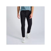 Haggar Mens Straight fit Dress Pants 40 / 29 Black Solid