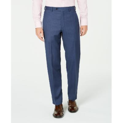 Lauren Ralph Lauren Men's Classic Fit Dress Suit Pants Blue Birdseye 40 x 29