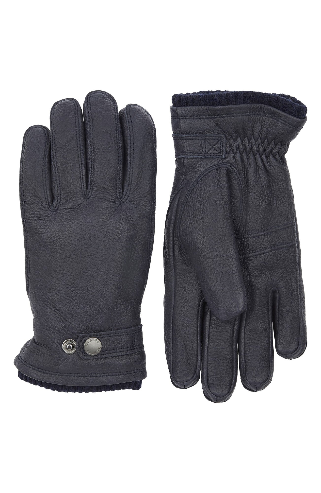 Hestra Dress Elk Utsjo Gloves Mens 9" Navy