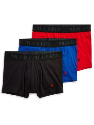 Polo Ralph Lauren Mens 3 Pack Regular fit Trunks Underwear XL Red