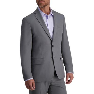 Louis Raphael Mens Stretch Skinny Fit Sport Coat Blazer Grey 38R