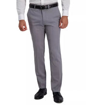 Kenneth Cole Mens Slim fit Dress Pants 32 / 29 Heather Gray Solid