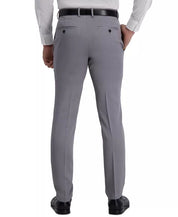 Kenneth Cole Mens Slim fit Dress Pants 32 / 29 Heather Gray Solid
