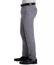 Kenneth Cole Mens Slim fit Dress Pants 32 / 29 Heather Gray Solid