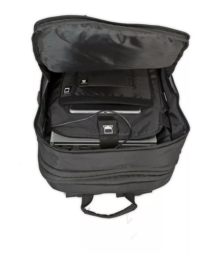 DUCHAMP LONDON Black Backpack Suitcase One Size