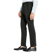 Kenneth Cole Mens Slim fit Dress Pants 32 / 30 Black Solid Stretch